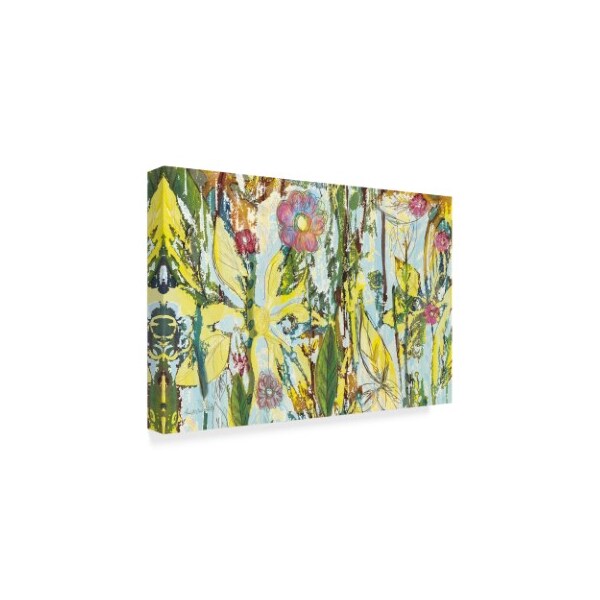 Anne Cote 'Spring Morning Floral' Canvas Art,30x47